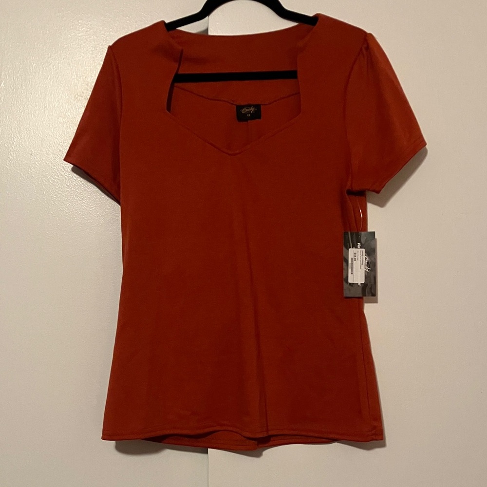1X Rock Steady orange top